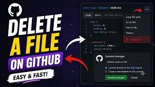 How to Delete a File from GitHub | Step-by-Step Tutorial