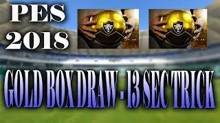Gold Box Draw Use 13 Second Trick - PES 2018 ! Got Any Black Ball? by SurprisingGems