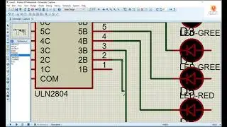 Cours1|pic16f877A avec les LED jeu de miér ☺