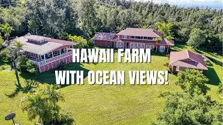Hawaii Paradise! 7.1 Acre Oceanview Farm in Captain Cook