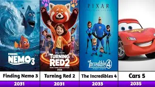 Every Disney Pixar Animated Movie Sequel List (2026-Upcoming) Updated Edition!