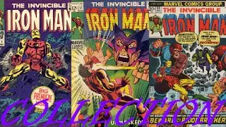 Comic Cover Collection: The Invincible Iron Man (1968 1st Series) issues #1-332 / Marvel Comics