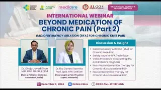 International Webinar : BEYOND MEDICATION OF CHRONIC PAIN (Part 2)