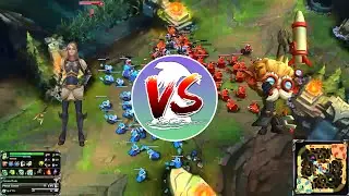 League of Legends - All4One with the Family! - Lux VS Heimerdinger