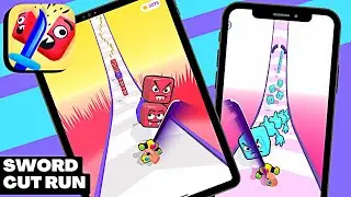 Sword Cut Run ​- All Levels Gameplay Android,ios (Part 2)