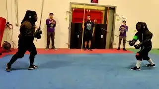 Swordsquatch 2022 Open Longsword - Quarterfinals Round 2 - Jason Smith vs. Yuheng Liu