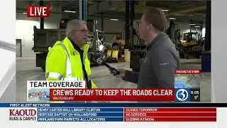 Waterbury snow crews mobilize as Winter Storm Benjamin approaches