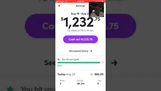 UberChiGuy - A tippy week! Over $1,700 during the summer slowdown.