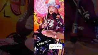 Toad drummer on Loudwire 🤣🍄
