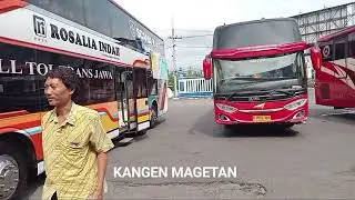KANGEN MAGETAN kedangan pramugari rosalia indah  terminal maospati
