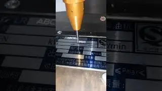Aluminum NamePlate Marking Engraving Machine CY202
