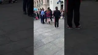Official entire red head Karen New Orleans street performance interruption. Karens on camera