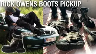 Rick Owens Army Bozo Tractor Boots pickup (SS21 PHLEGETHON)