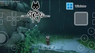 Stray Gameplay (HD) Winlator Bionic Ludashi 2.8.2 (Window Emulator) Android