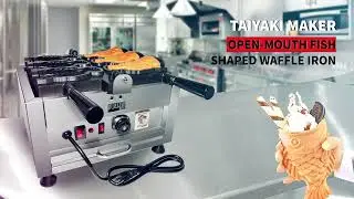 AP-1103  Taiyaki Waffle Maker for Three Open Mouth Fish-shaped Waffles