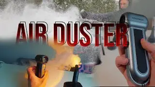 Wolfbox Air Duster |  Car Clean up |  Smoke flow Demonstration | Review