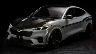 This modified Mustang Mach E GT is Shelby&rsquo;s first EV