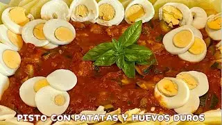 PISTO CON PATATAS CON ALTA TEMPERATURA  Y CON THERMOMIX 6!!