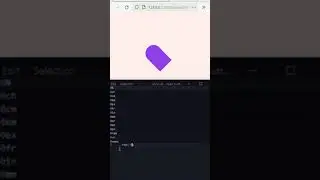How to make a purple Heart in CSS ❤ #Shorts