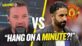 Jamie O'Hara CLASHES with Man United Fan who DEFENDS Ruben Amorim after late win against BURNLEY!