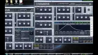 how to make an ak9 red and blue low note whirr in massive