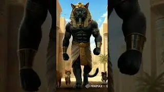 The Egyptian pharaoh cat #cat #aiart #animation #pharoah #egypt #ai