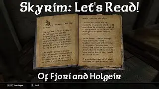 Skyrim: Let's Read! Fjori and Holgeir - Anna Castiglioni