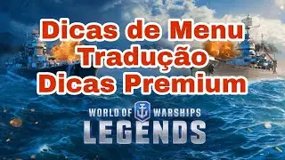 World of Warships DICAS DE MENU PARA INICIANTES NO PLAYSTATION 4