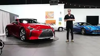 Lexus LC500 'Red' At Celebrity Cars Las Vegas