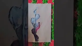 # thread painting ❤️❤️#love #art #challenge #painting #drawing #diy