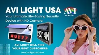 Avi Light USA: Your Ultimate Life-Saving Security Device with HD Camera