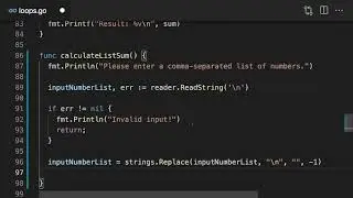 Preparing another scenario - GoLang