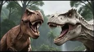 T-Rex vs Indominus Rex | Jurassic World&rsquo;s Deadliest Showdown