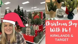 CHRISTMAS DECOR SHOP WITH ME SUPER TARGET + KIRKLANDS 2020
