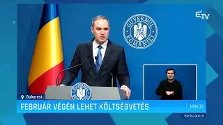 Február végén lehet költségvetés – Erdély TV