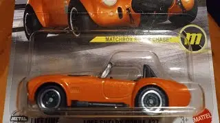 Matchbox-2025 - Шелби Кобра/Супер Чейз #matchboxlesney