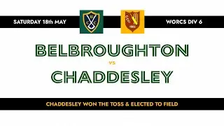 Belbroughton 2nd XI vs Chaddesley - HIGHLIGHTS