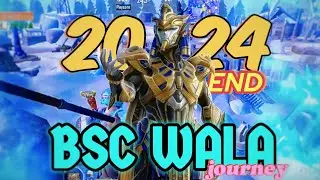 Bgmi Journey of 2024  🥷 | BSC WALA GAMING |ROAD TO 1K #bgmi  #montage #viralvideos  #jonathangaming