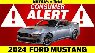 ⚠️ RISK OF FIRE ⚠️ Ford Mustang Recall - NHTSA&rsquo;s Official Consumer Alert