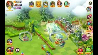 Merge Gardens - 14th of Feb 2024 - Merging for the Glasshouse, using my 3 saved Potions