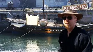 Can The Archimedes Death Ray Actually Set A Ship On Fire? | MythBusters