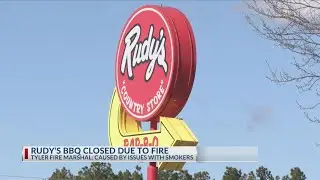 Overnight fire forces temporary closure of Rudy&rsquo;s Bar-B-Q in Tyler