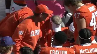 Dabo Swinney LOSES His Mind on Clemson Players During AWFUL Loss