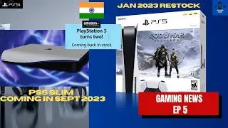PlayStation 5 India Restock Jan'23 | God of War Bundle | Dualsense edge firmware | wwe2K23| PS5 SLIM
