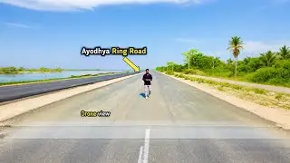Ayodhya Ring Road Update| Ayodhya New project| Ayodhya ntpc Solar panel drone video