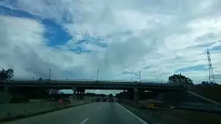 I-95 South Rocky Mount NC Exit 141 to Exit 132 | Highway Drive