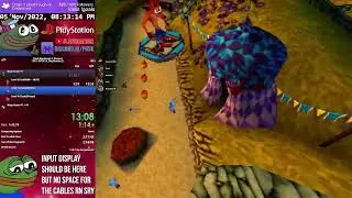⏱️ SPRASH LEAGUE 2022 (Race #2) - Crash Bandicoot 3 (105%) in 2:34:39 [RTA] / 2:34:48 [Racetime]