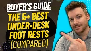 TOP 5 BEST UNDER-DESK FOOT RESTS - Under-Desk Foot Rest Review (2023)