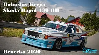 &Scaron;koda Rapid 130 RH - Bohuslav Krejč&iacute; - Benecko 2020 - EDDA CUP