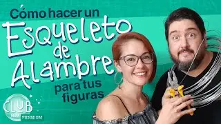 CÓMO hacer un ESQUELETO DE ALAMBRE para tus Esculturas! Junto a @pablortelli